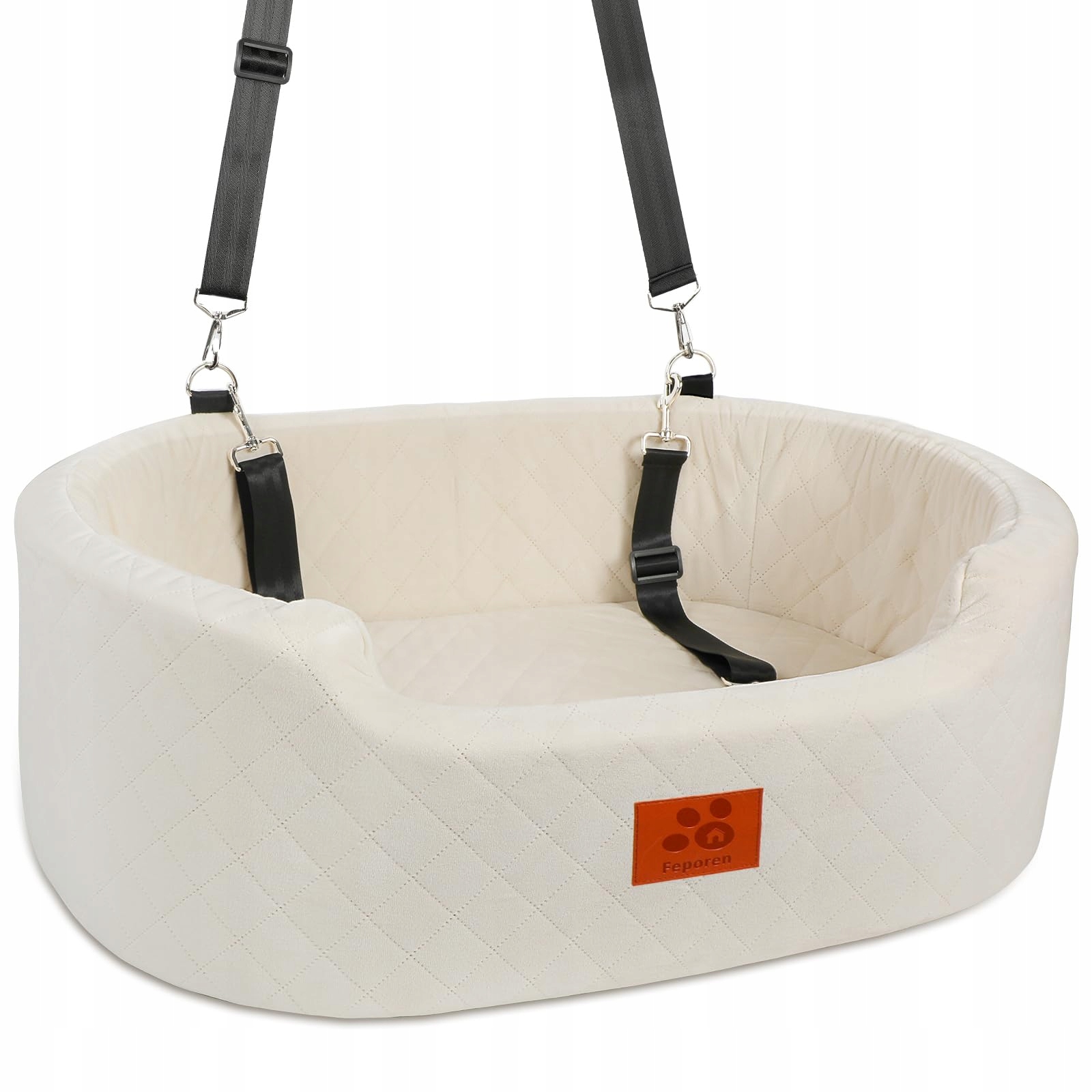 Feporen Křeslo pro psy s bezpečnostními pásy