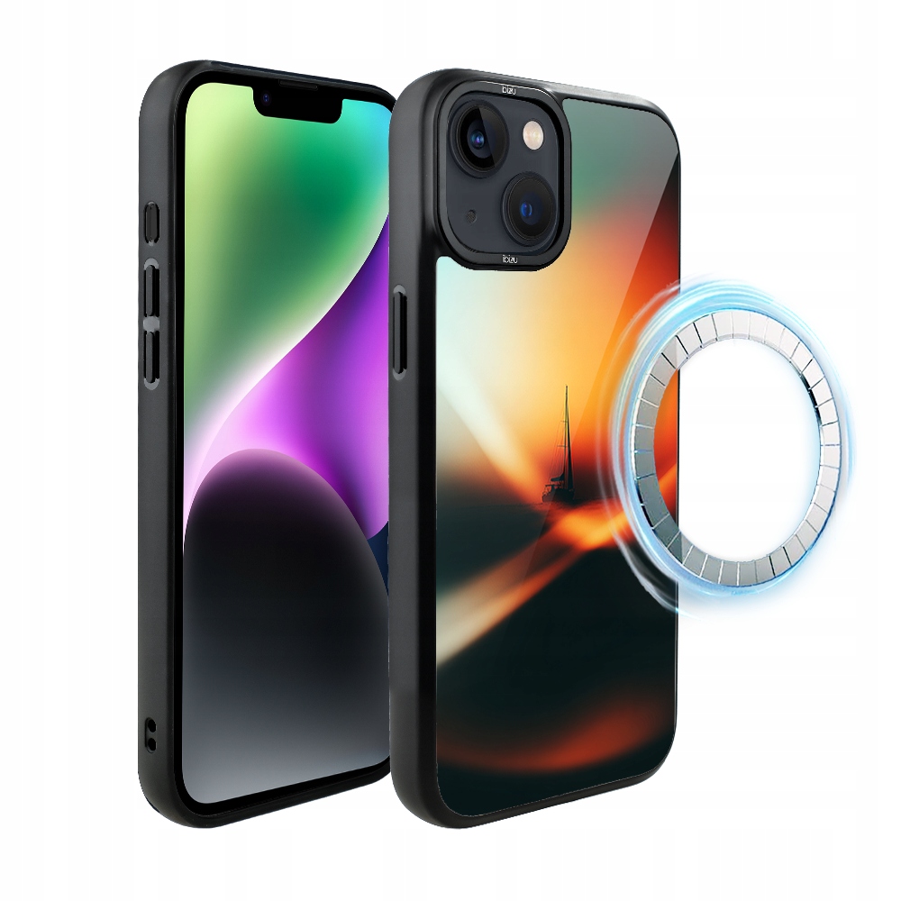 Matný Pouzdro Ibizu DropGuard pro iPhone 14 s MagSafe, Golden Hour