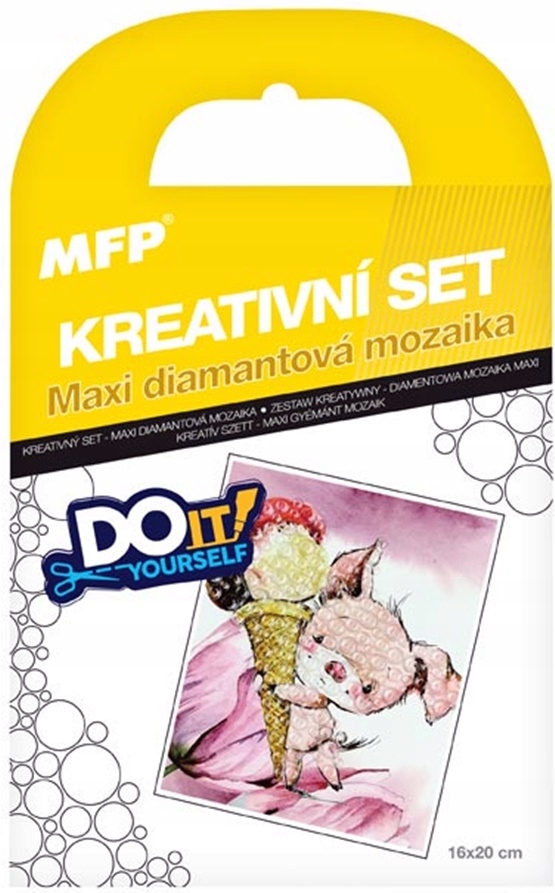 

Zestaw Diamentowa Mozaika Maxi Świnka 1042141