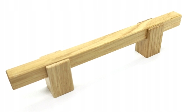 UCHWYT MEBLOWY RELING LITE DREWNO DĄB L-160MM