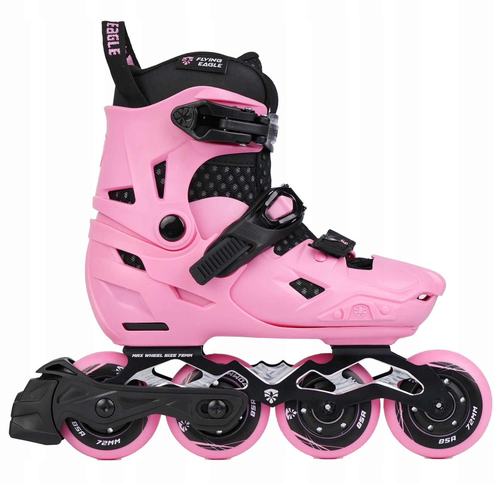 Rolki dla dziewczynki Flying Eagle S7 Nimbus różowe 27-31