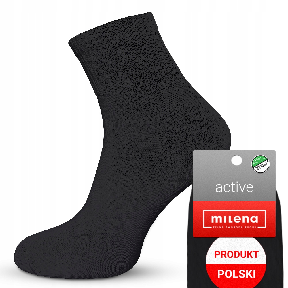 

Krótkie skarpety sportowe Milena Active *41-43