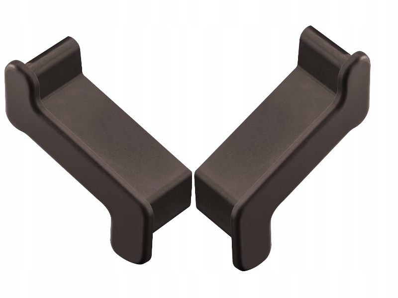 

Cezar zakończenia profilu balkonowego L+p brązowy