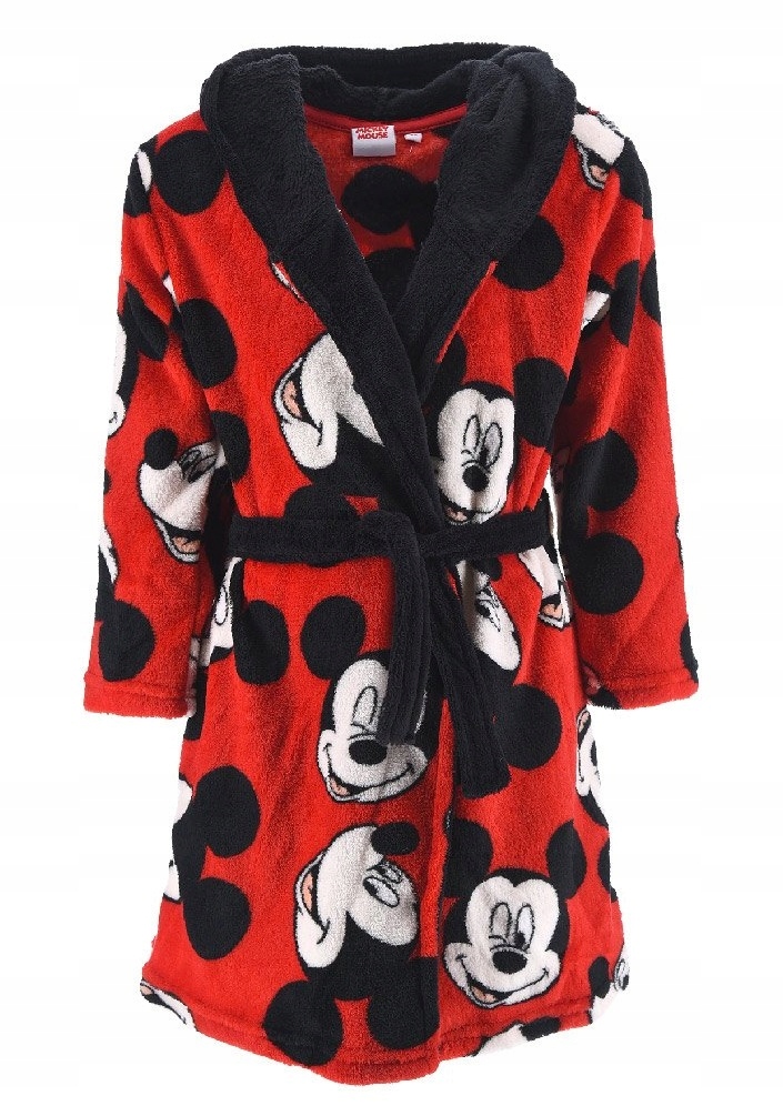 

Czerwony szlafrok chłopięcy Myszka Mickey 98