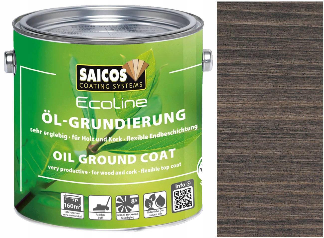 Saicos MultiTop Základný olej Haban 3490 2,5L