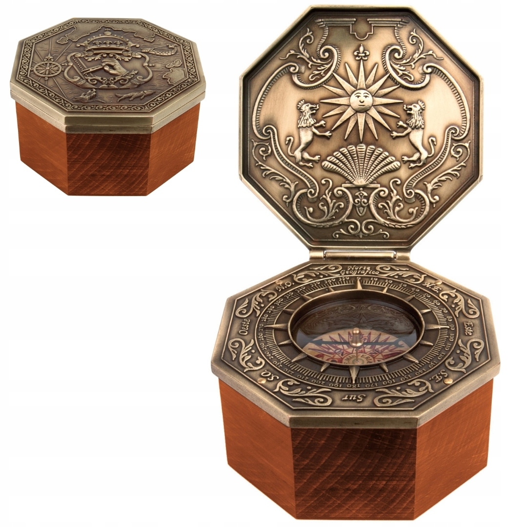 Exkluzívny magnetický kompas – systém cardan – darček pre námorníka