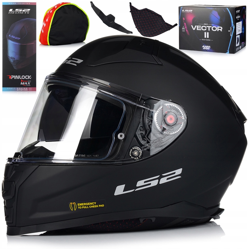 Motocyklová Prilba LS2 FF811 Vector II Sklolaminát Pinlock Blenda