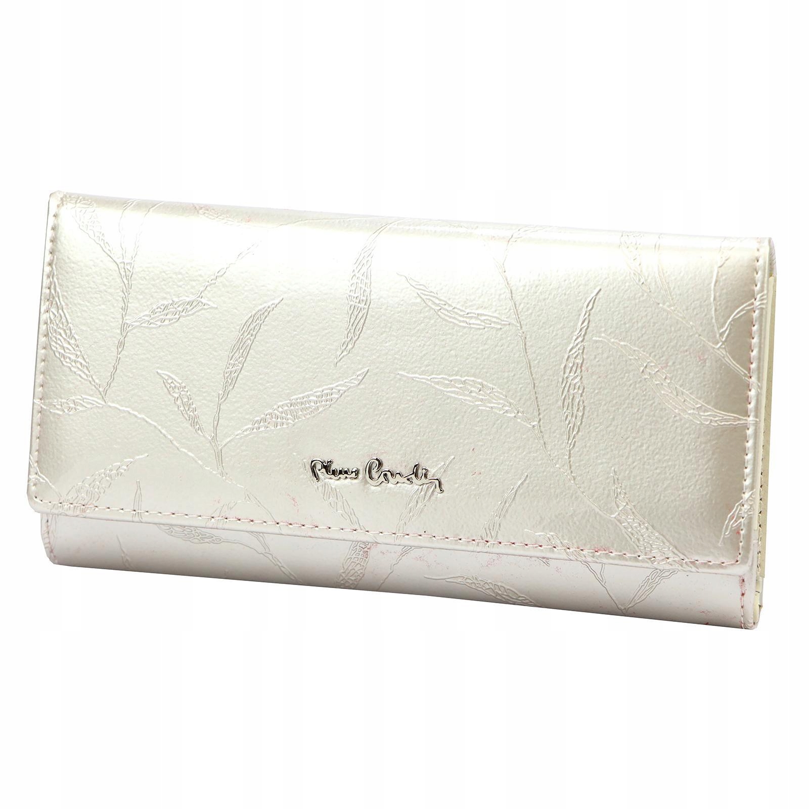 Velká Lakovaná Dámská Kožená Peněženka S Patentkou Pierre Cardin