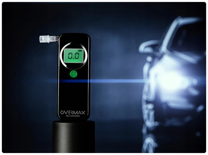 PROFESJONALNY ALKOMAT OVERMAX AD-02 + KALIBRACJA Kod producenta AD-02