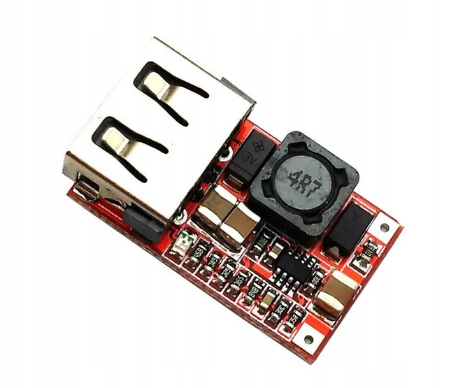 

Przetwornica napięcia 12V- 5V 2A z gniazdem Usb