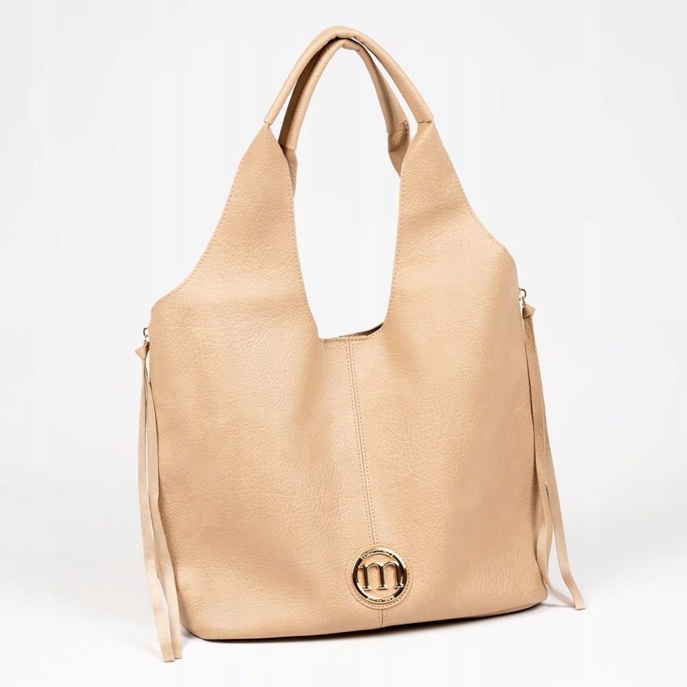 Béžová Shopper Kabelka Na Magnet Monnari S Puntíky A Sáčkem