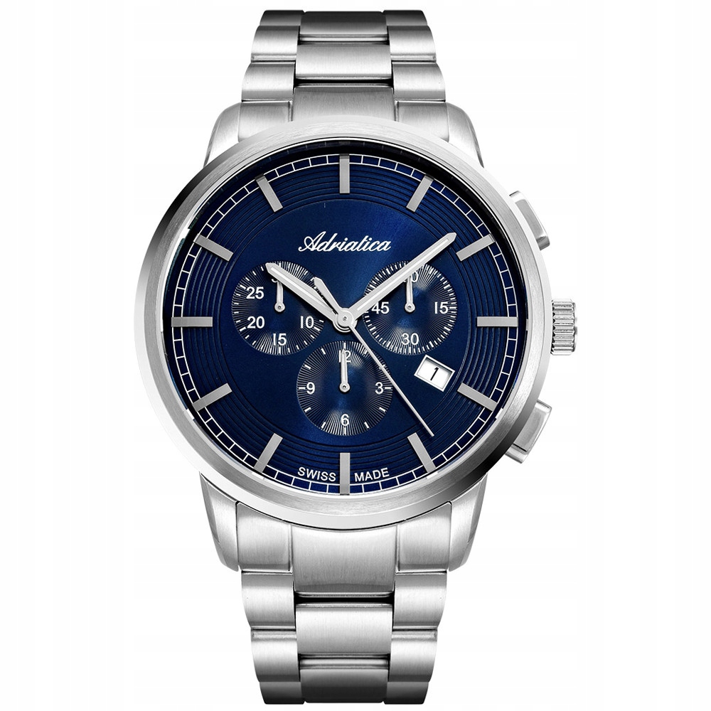 Pánské Hodinky Adriatica A8307.5115CH stříbrný náramek