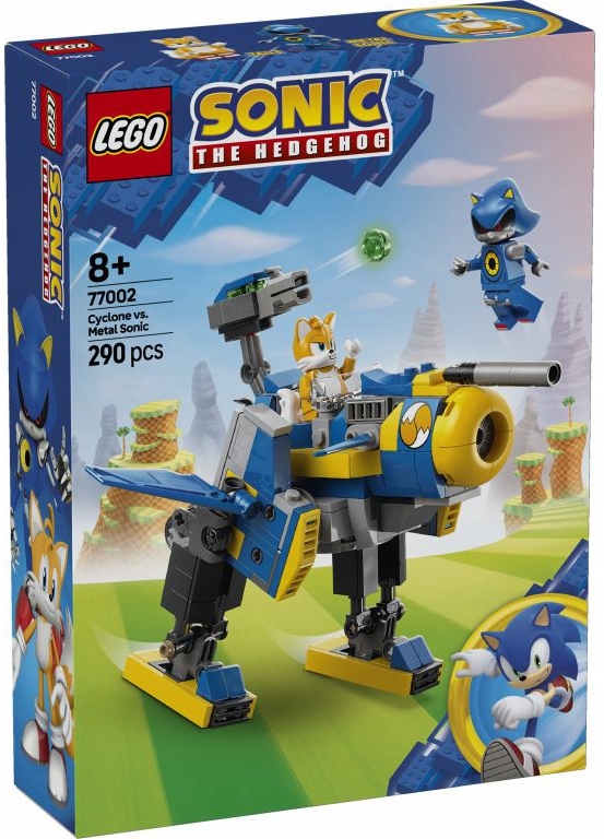 Lego Sonic The Hedgehog Cyclone Versus Metal Sonic Sada Kostek 77002