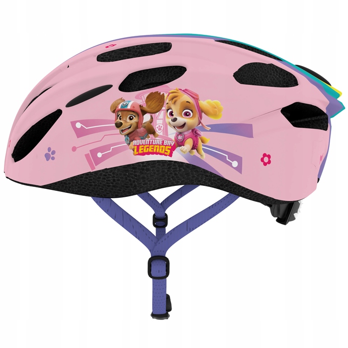 Kask Rowerowy Regulowany Lekki Dziecięcy In-Mold Psi Patrol Sky 52-56cm