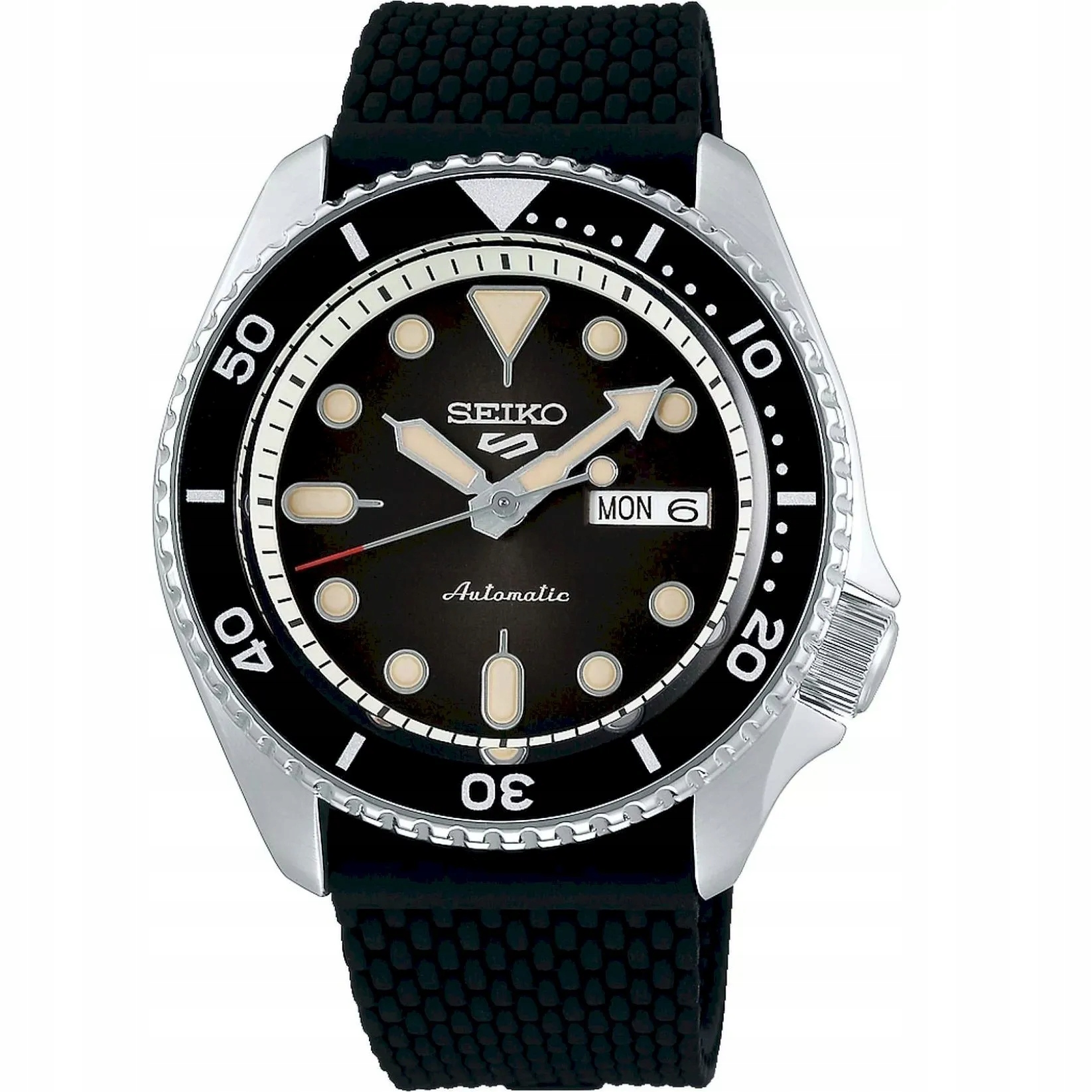 Seiko SRPD73K2 5 Sports Automatic černé pánské automatické hodinky