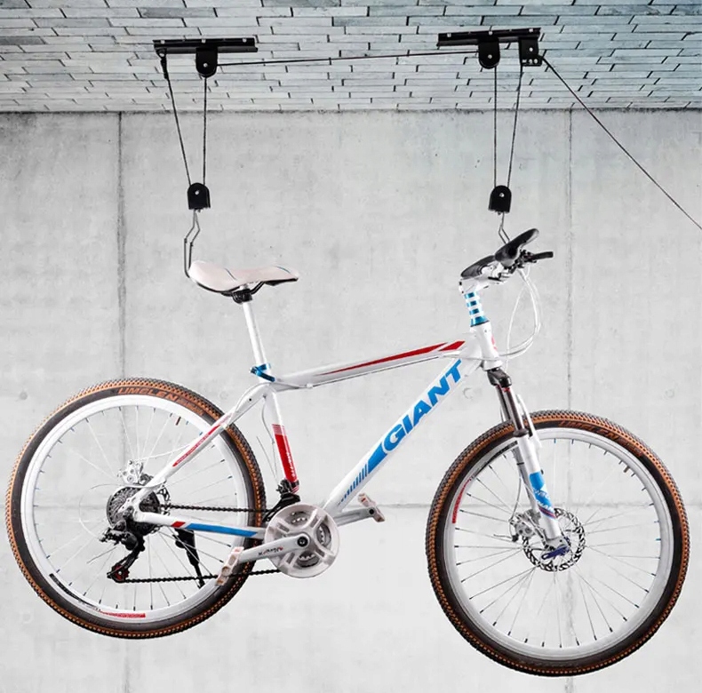 WIESZAK NA ROWER UCHWYT ROWEROWY HAK SUFIT WINDA PODWIESZANY ŚCIENNY WINDA Obciążenie maksymalne 20 kg