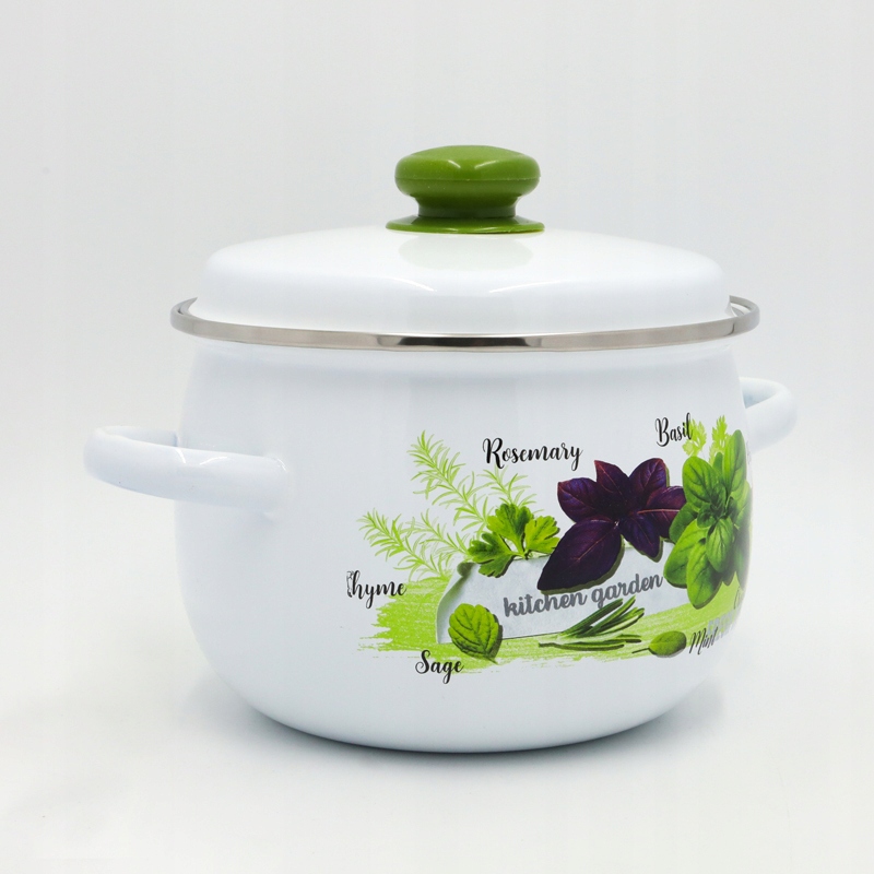 Kpl 4 garnków emaliowanych indukcja zestaw garnki Kod producenta 8463