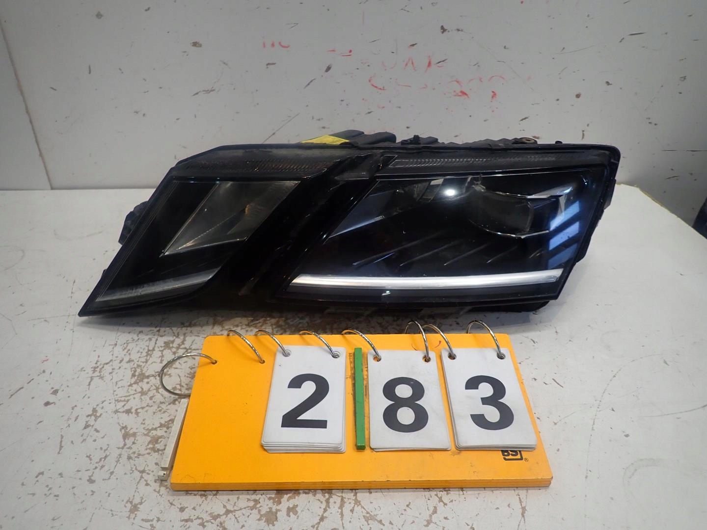 light front left SKODA OCTAVIA III LIFT FULL LED