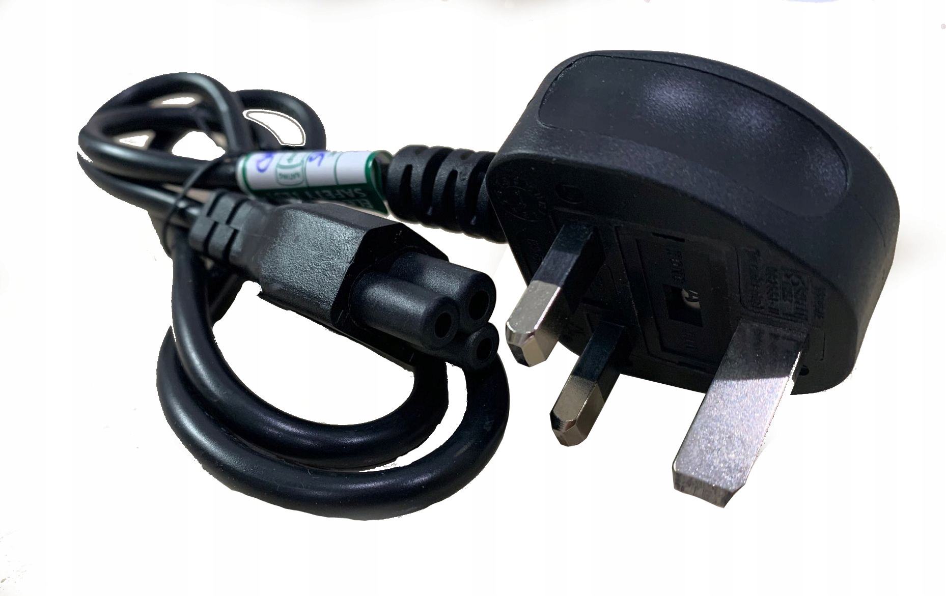 

Kabel Zasilający Angielska Uk Koniczyna Laptop 1m