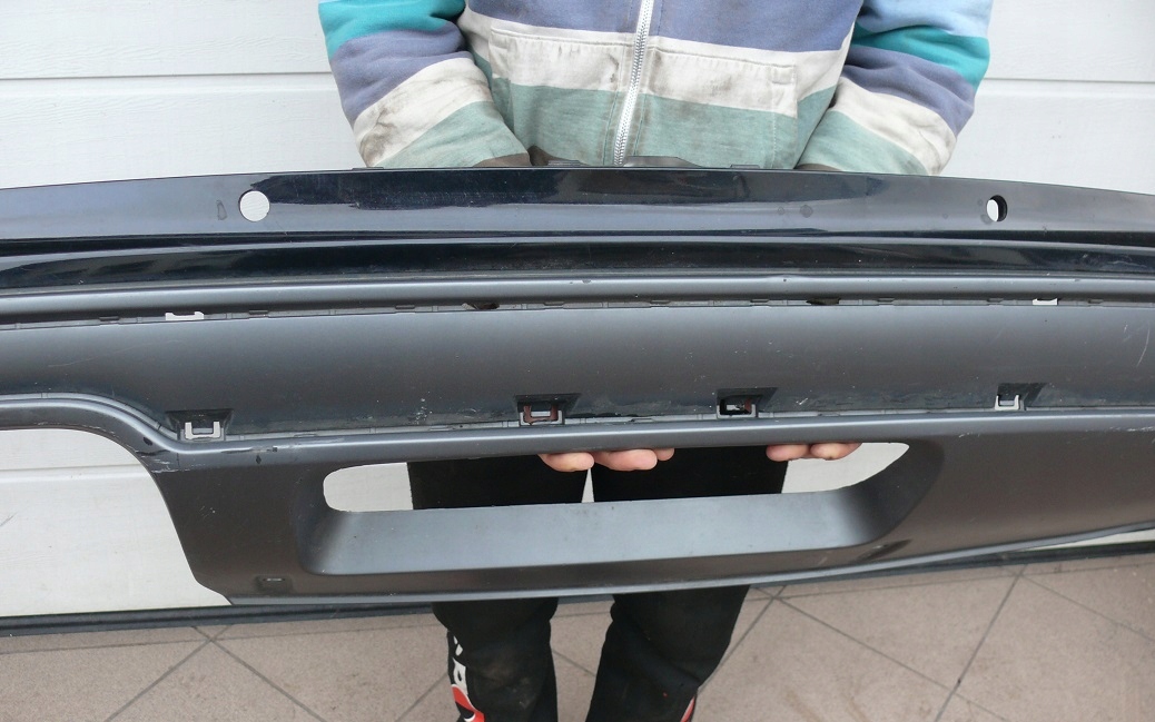 accessori diffusore DOL Paraurti posteriore S-LINE AUDI Q3 8U S-LINE 11-18