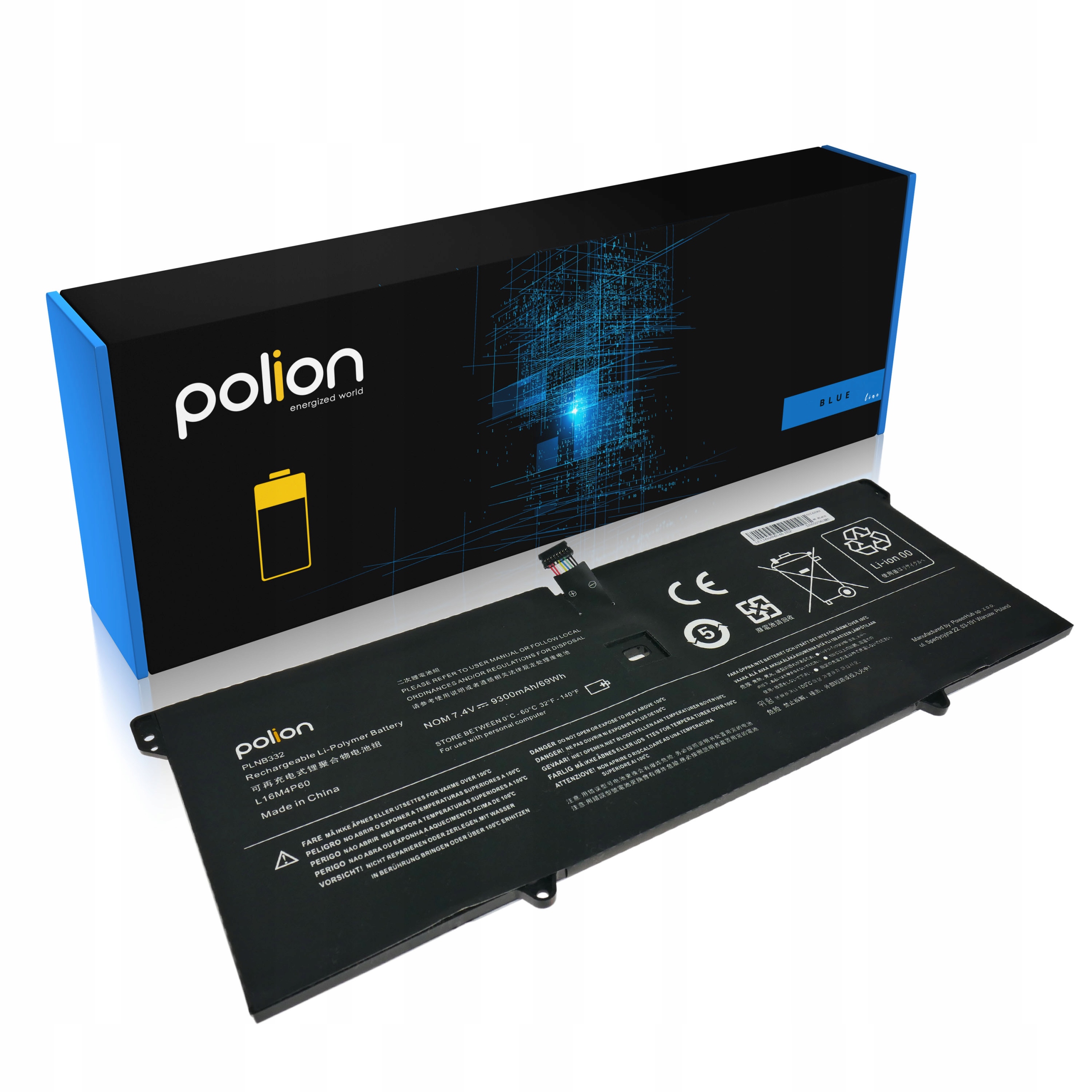 Baterie L16M4P60 pro Lenovo Yoga 920 9300mAh