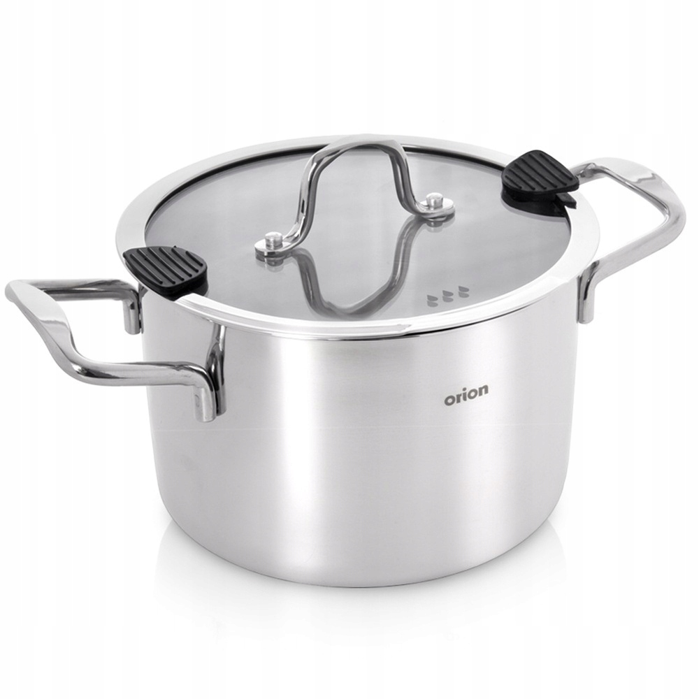 Hrniec Oceľový S Pokrievkou Indukcia Plyn Kuchynská Venice 18 CM 2,3 L