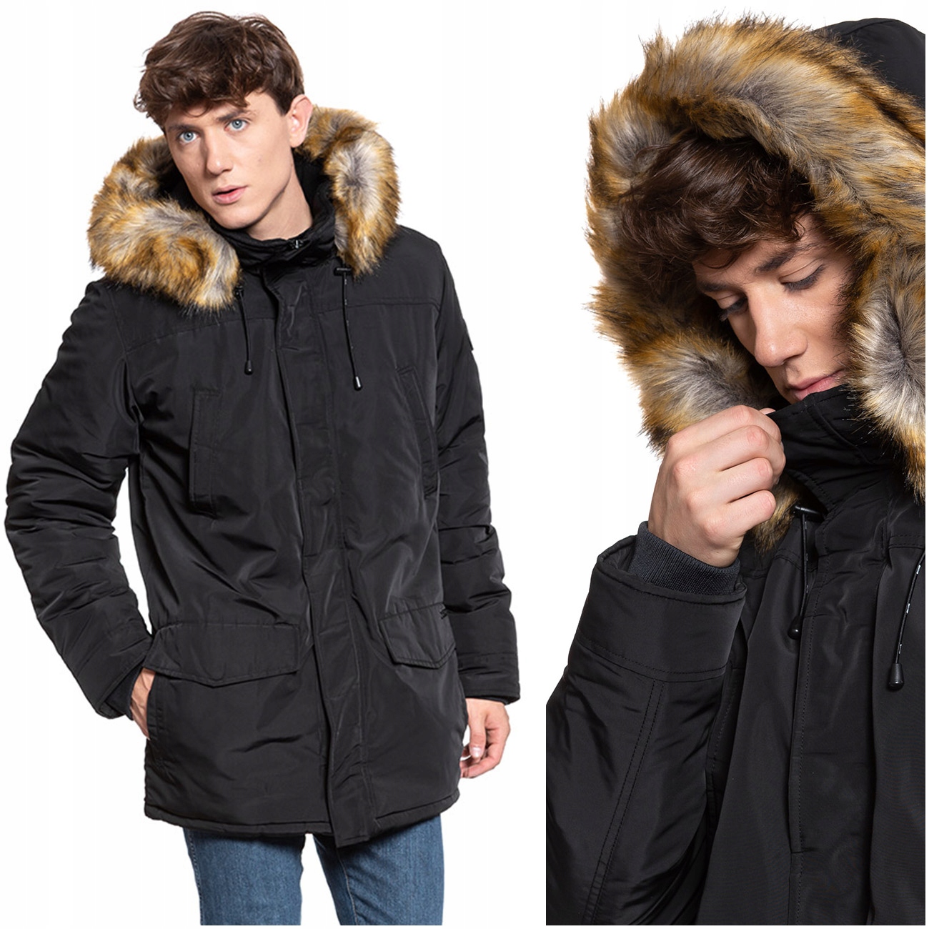 

Mustang Dietmar H Męska Kurtka Zimowa Kaptur XL