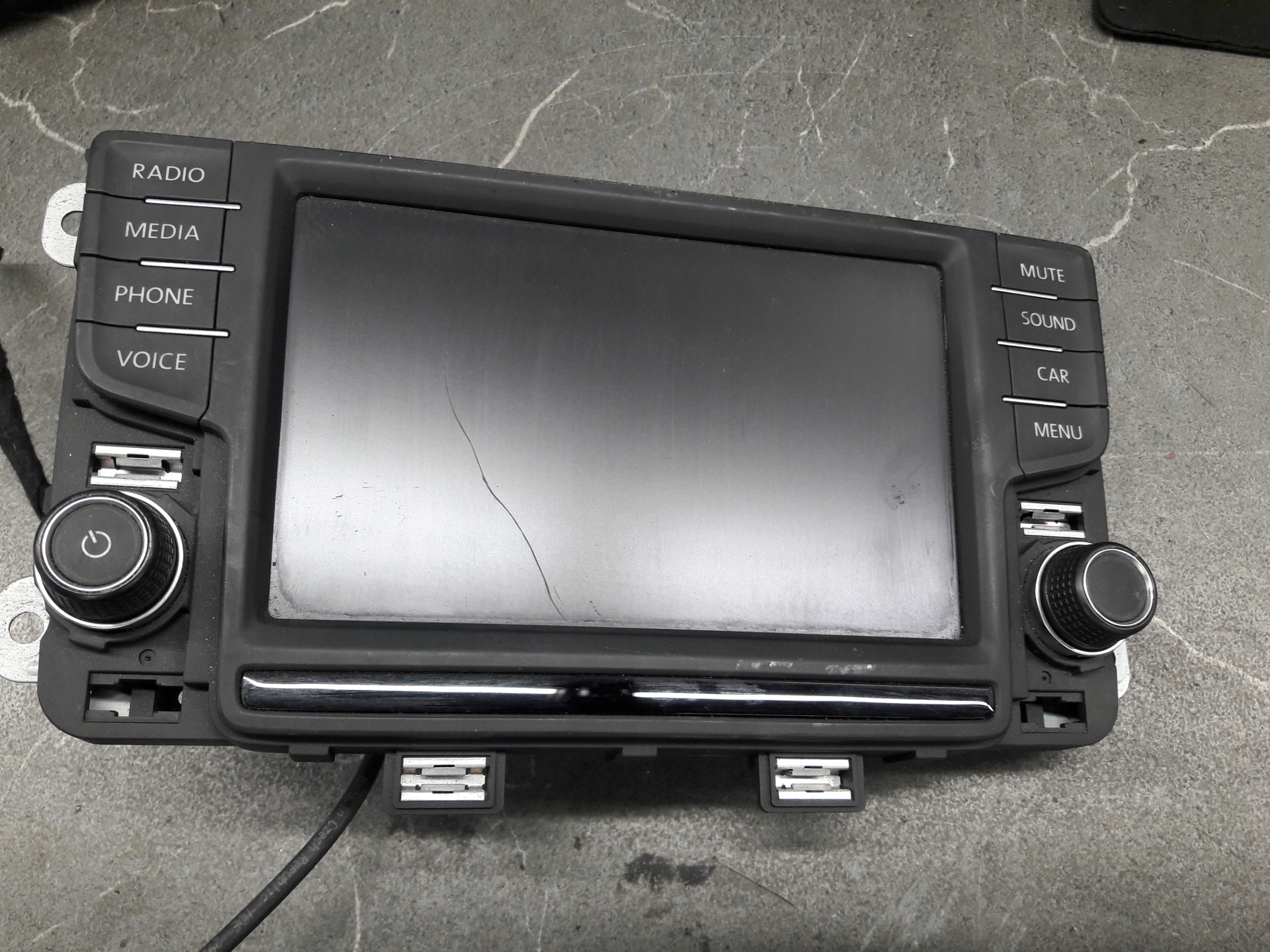 6C0919603B radio wyswietlacz mopnitor VW Polo 6r