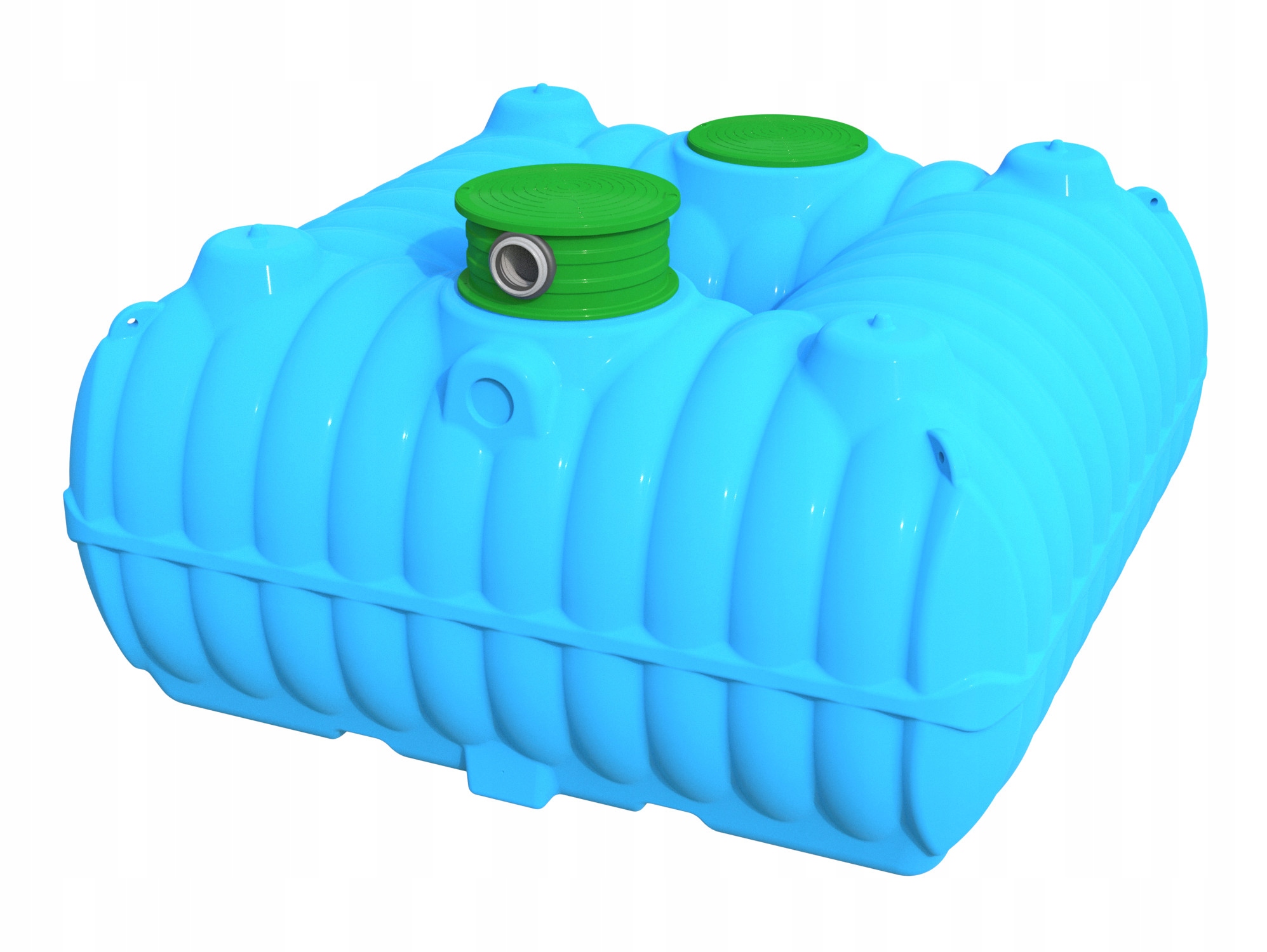 Atestovaná podzemní nádrž Bolt 5000L s plochým filtrem, nízká 5000L