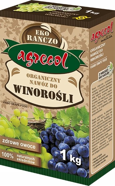 

Nawóz Ekologiczny do Winogron 1kg Agrecol