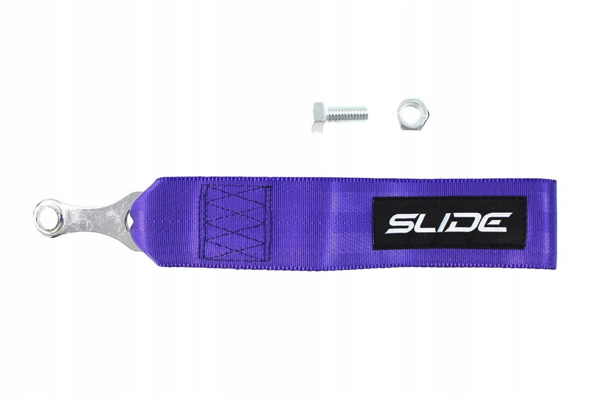 

Pas Holowniczy Slide Fioletowy Tow Strap Tow Hook