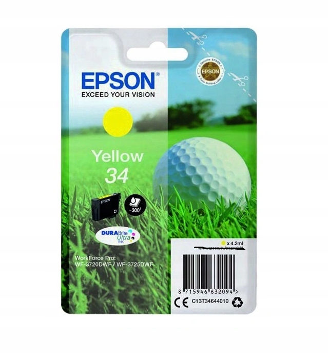 Druk Epson C13T34644010 żółty C13T34644010
