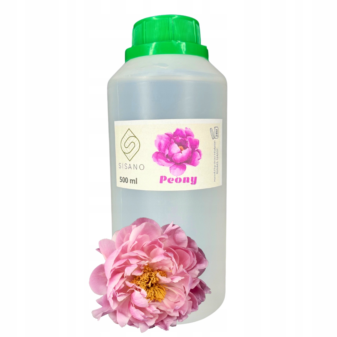 Vůně do sójových svíček s voskem Pivoňka 500 ml