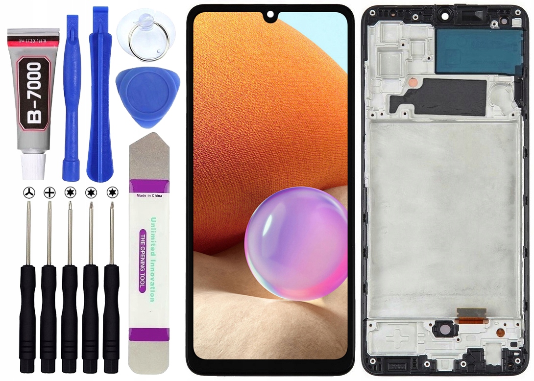 Oled displej pro Samsung Galaxy A32 A325 4G LCD displej Rámeček