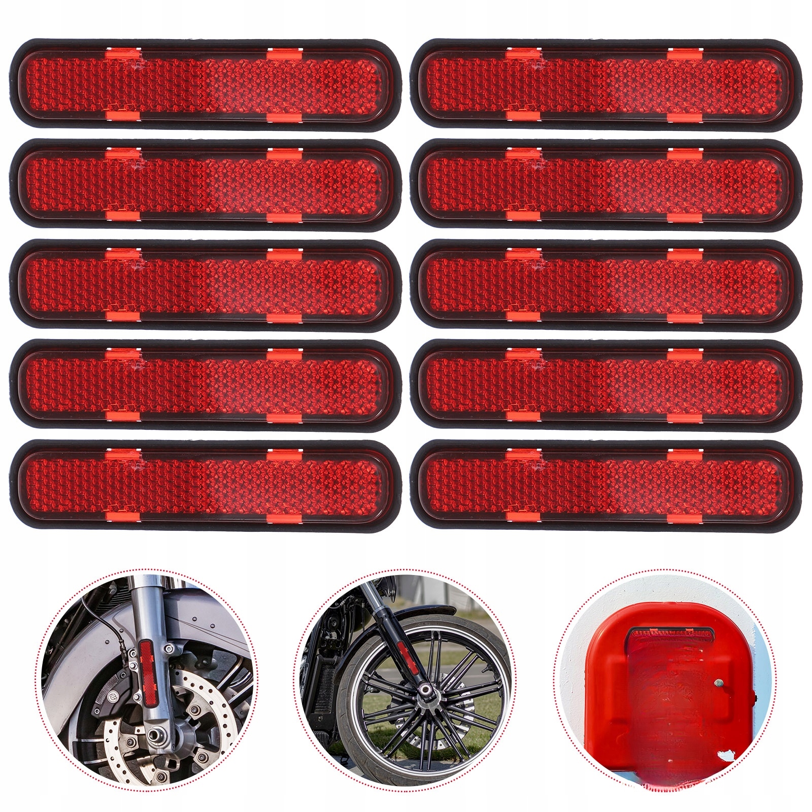 ODBLASK MOTOCYKLOWY FOTOGRAFIA ROWEROWA ŚRUBA 10 Producent inny