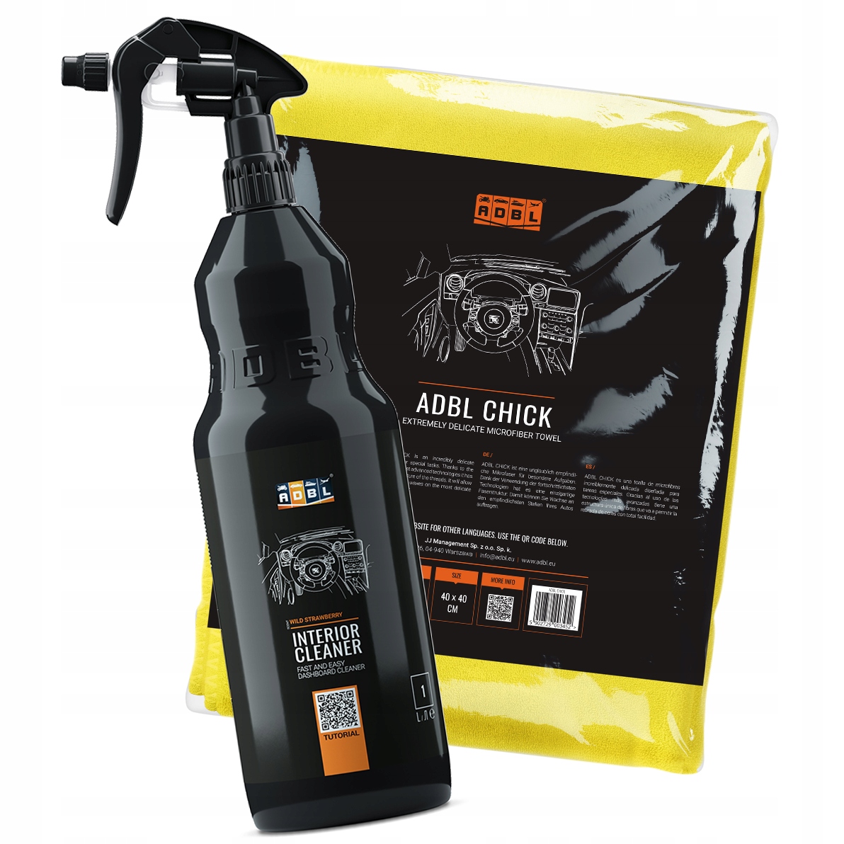 

Adbl Interior Cleaner 1L Chick Delikatna fibra