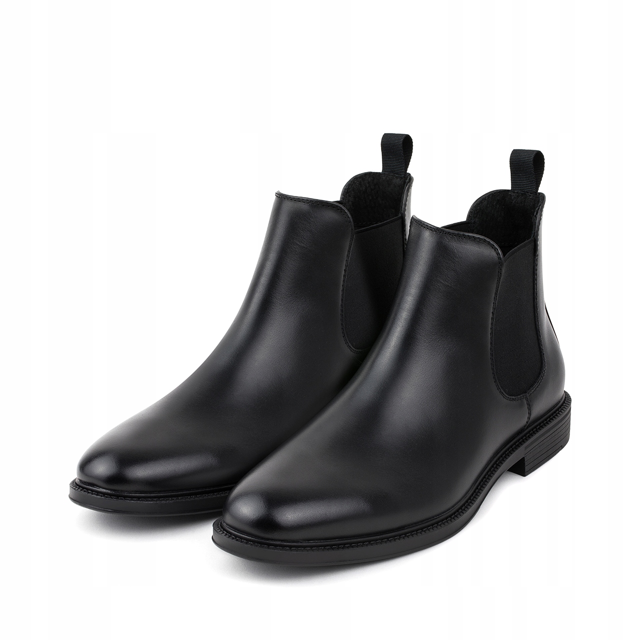 Černé pánské lodičky ze 100% přírodní kůže Pako Lorente vel