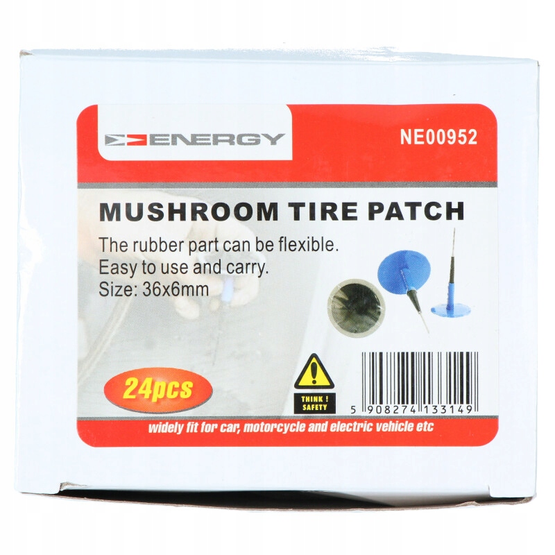 ШТИФТЫ ДЛЯ РЕМОНТА ШИН 6/36 ММ 24 ШТ. NE00952