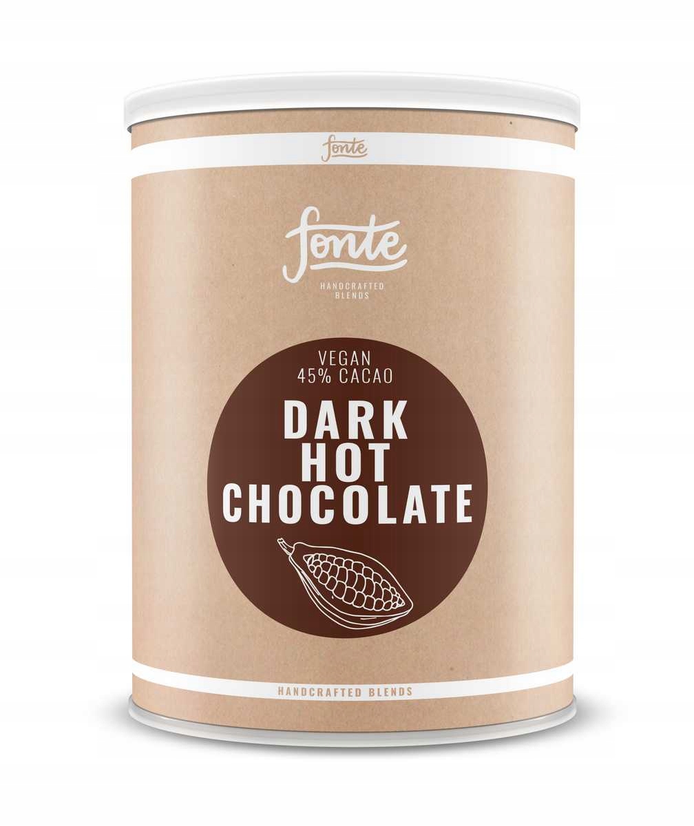 Levně Čokoláda Fonte Dark Hot Chocolate 2 kg prášek 65 porcí