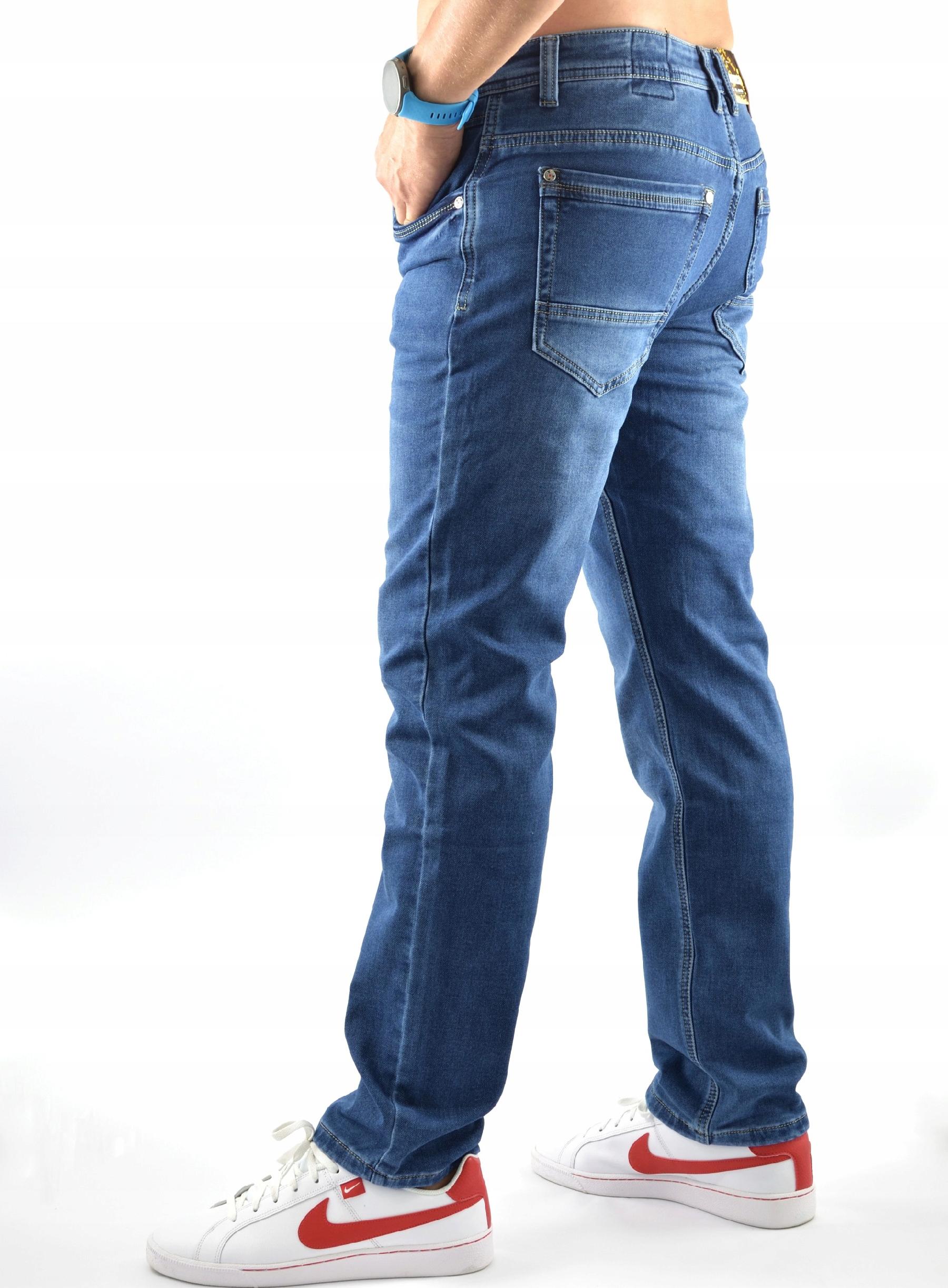 

Spodnie Meskie K&l Jeansy Jasne 37/36