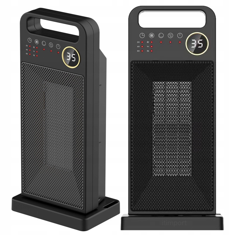 Otočný ohrievač Termoventilátor 2000 W Keramický