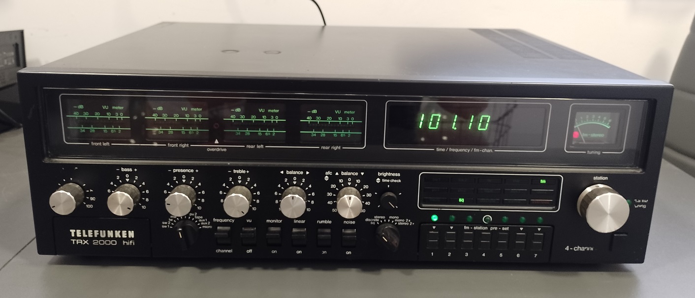 Amplituner Telefunken TRX 2000 hifi 4.0 czarny • Opinie - Allegro