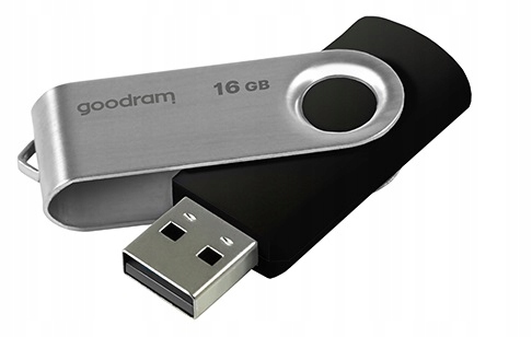 Pendrive GOODRAM USB 2.0 pamięć flash 16GB twister Marka GOODRAM