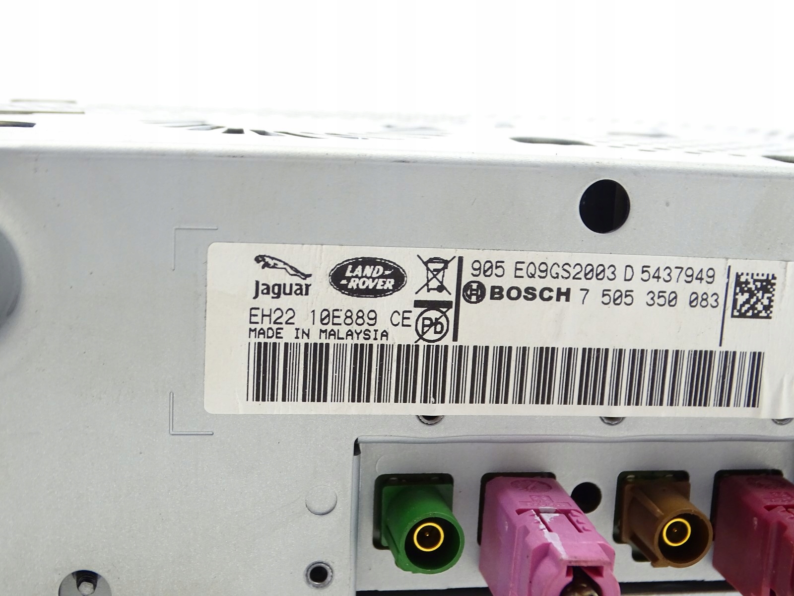 EKRAN der Navigation LAND ROVER DISCOVERY IV EH2210E889