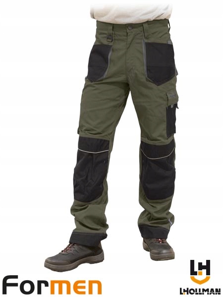 Ochranné Kalhoty Do Pasu 60 Khaki-černo-šedé