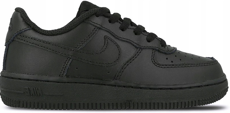 27,5 Buty Nike Air Force 1 Czarne 314193-009 Sportowe Dziecięce