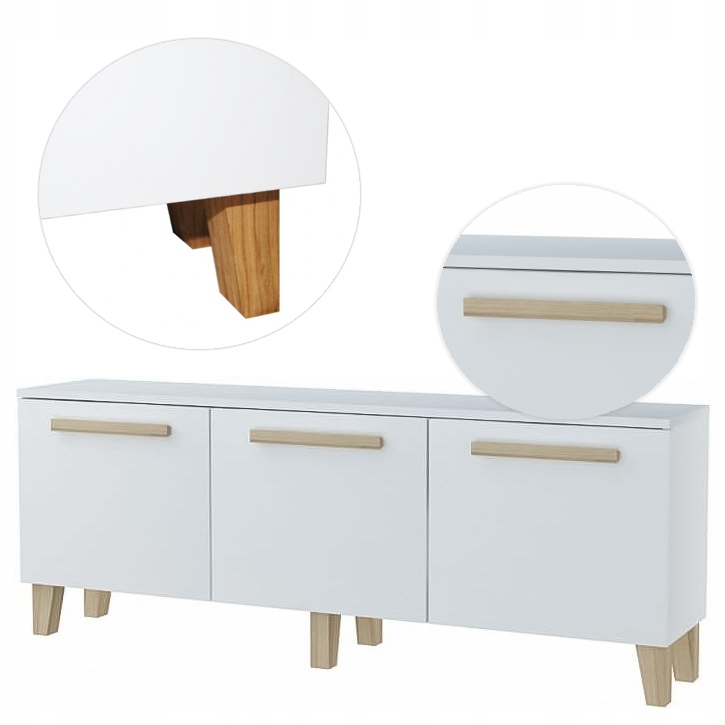 Szafka na buty 150cm z siedziskiem wys. w całości