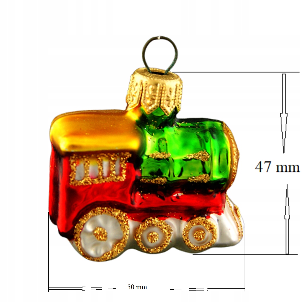 SZKLANE BOMBKI CHOINKOWE KOLEKCJA MINI FORMA Motyw bombka