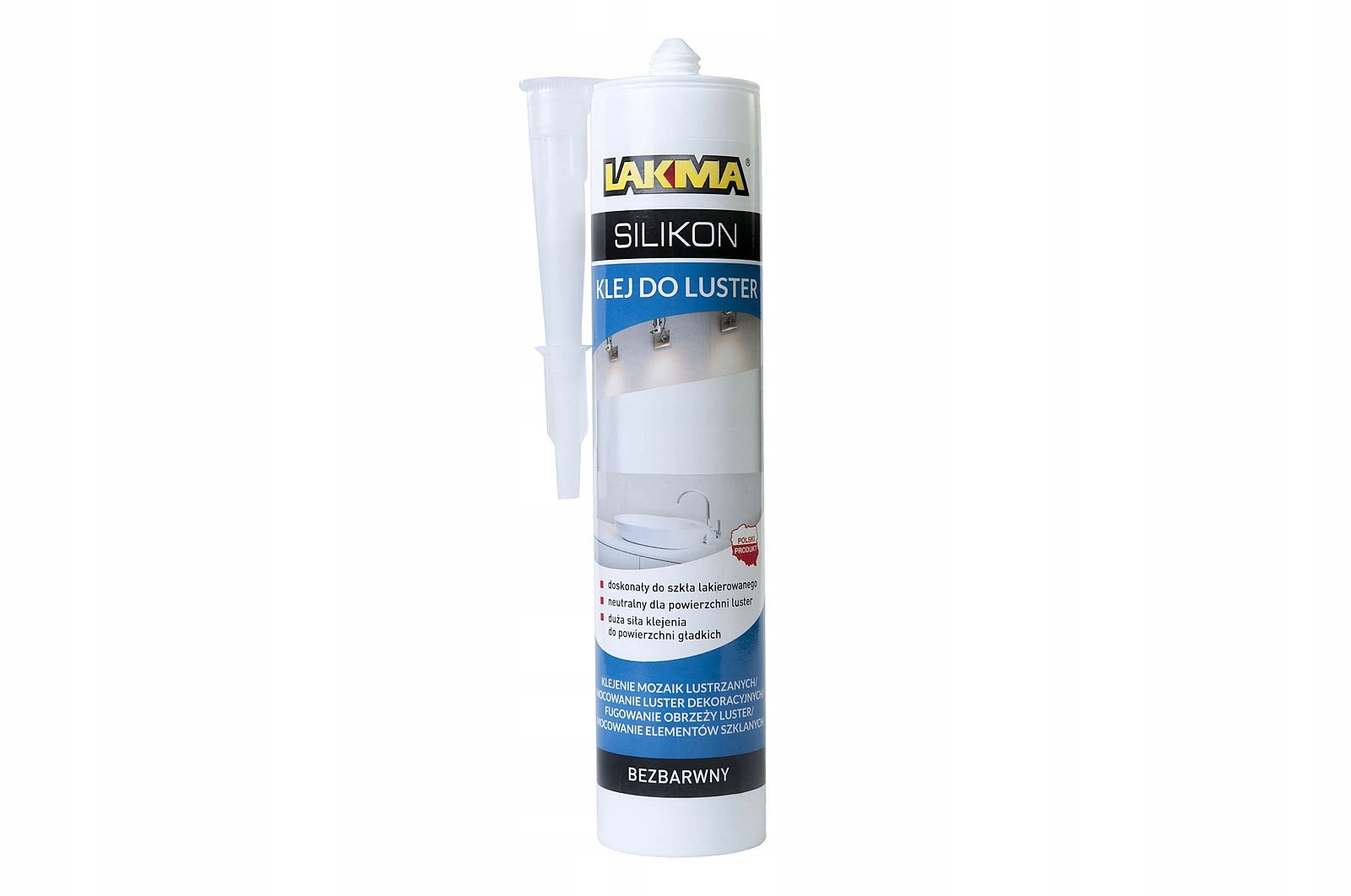 

Lakma Silikonowy Klej Do Luster Szkła 300ml 15 Szt