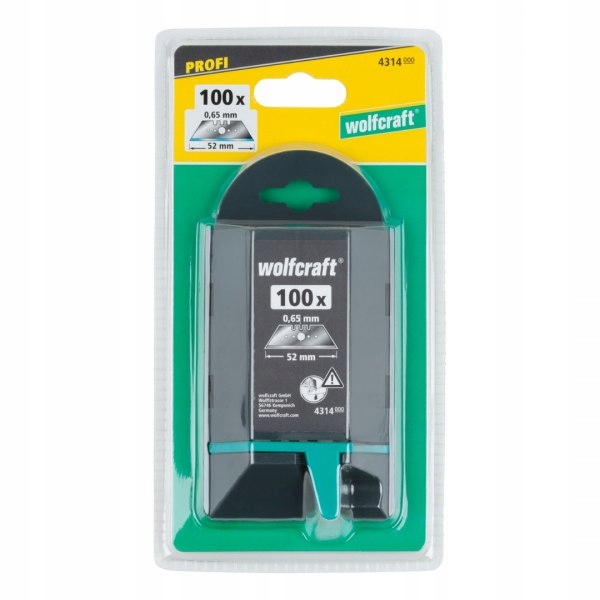 

Wolfcraft Ostrza trapezowe 52 0.65mm op.100 szt.